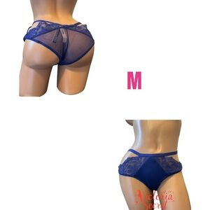 Victoria's Secret Navy Lace Panty